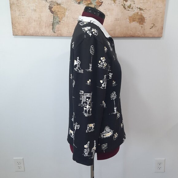 Vtg 90s French cartoons sweater - Koret brand - Picture 3 of 13